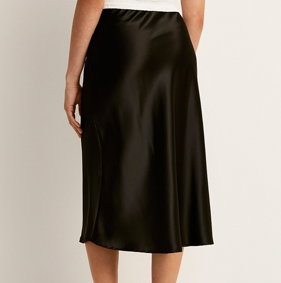 Simons Icone Satiny Midi Skirt - Picture 3 of 4